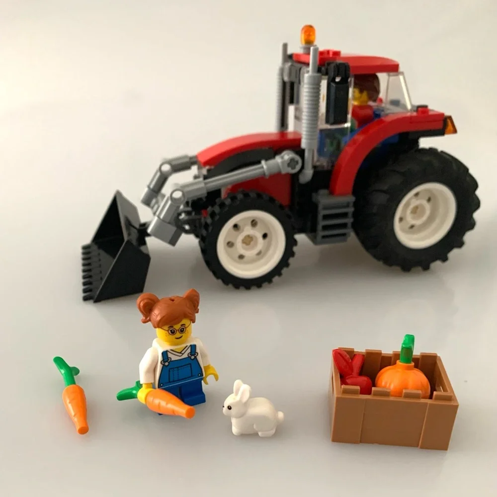 Lego City Tractor 60287 Ages 5+ Building Toy 148 pcs